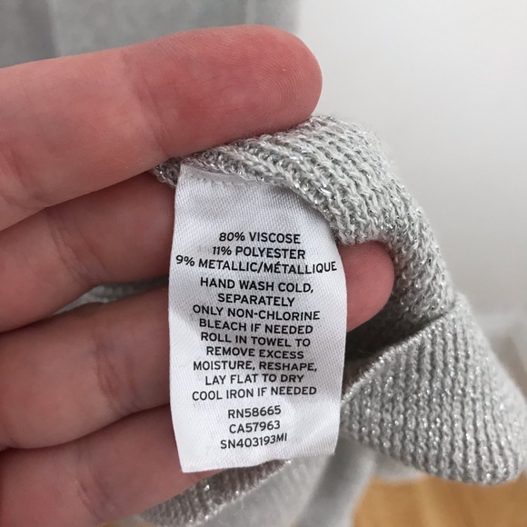 Something Navy Medium Silver Dress - Picture 3 of 6